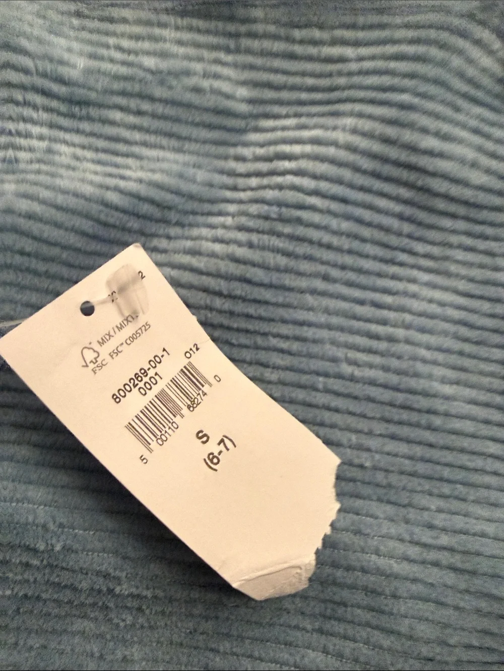 GAP Girls Dusty Blue Ribbed Puff Sleeve Mock Neck Dress Size S NWT